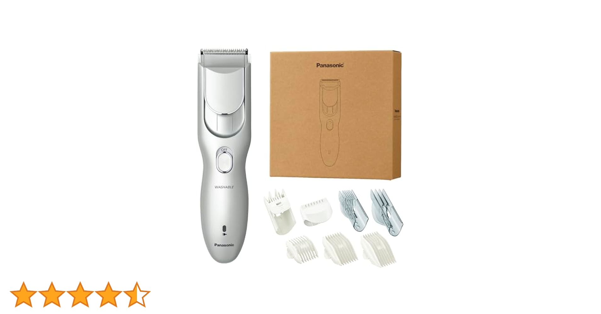 2024年発売パナソニック　バリカン　ヘアカッターシルバー ER-NGFJ2-S Amazon | 【Amazon.co.jp限定】2024年発売 パナソニック